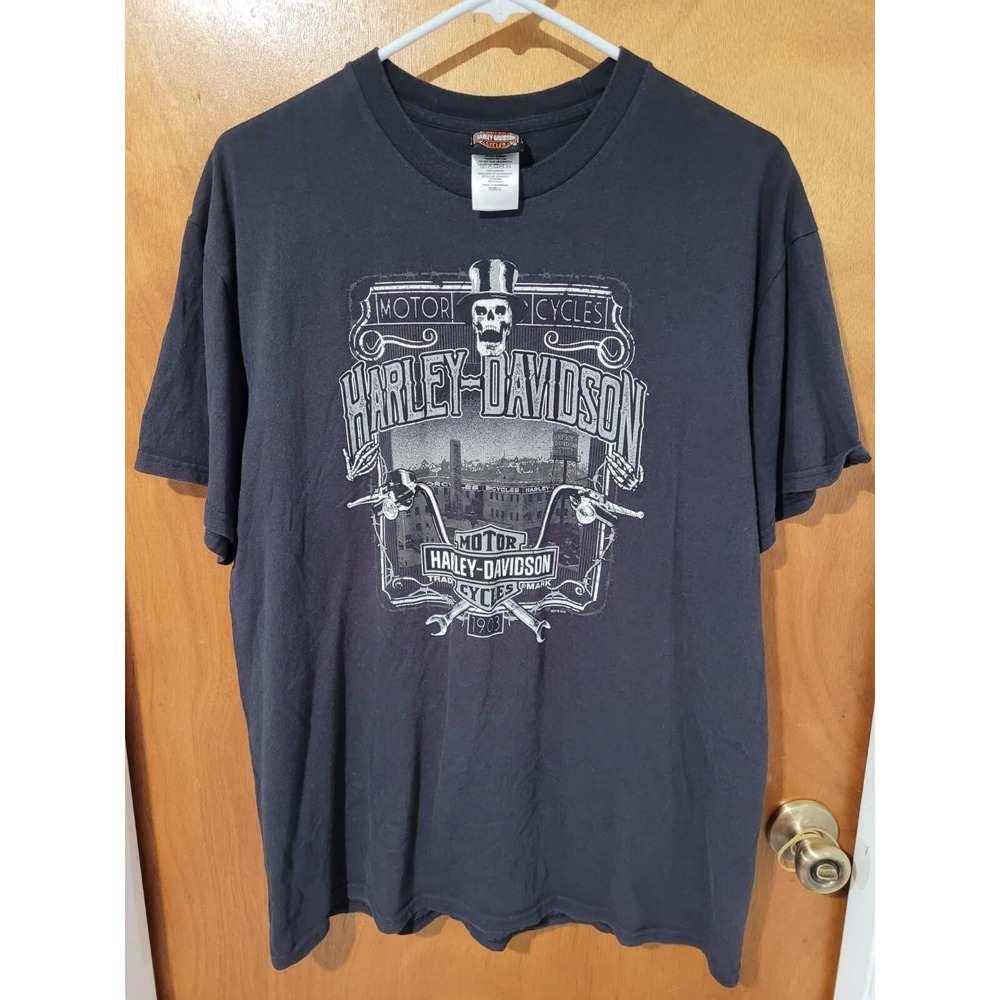 harley davidson t‎ shirt large